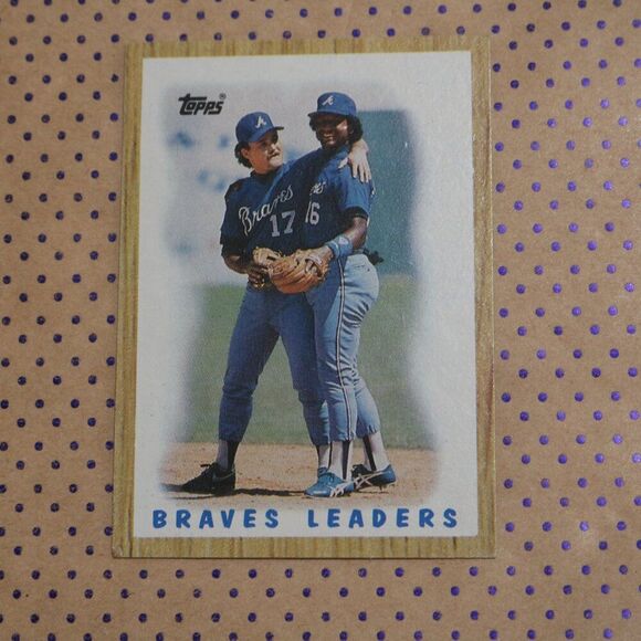 Braves Leaders #31 Baseball Card - Picture 1 of 2